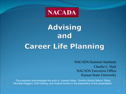 Integrating Academic Advising and Career Life Planning
