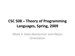 CSC 552.201 - Advanced Unix Programming, Fall, 2008