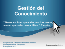 PowerPoint template - Universidad de Pamplona