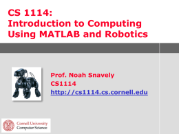 CS100R - Cornell University