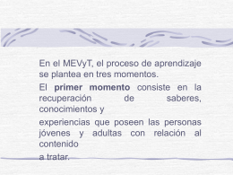 Metodología MEVyT.