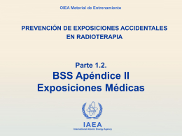 1.2 BSS Apéndice II exposiciones medicas