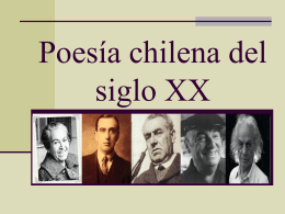 Poesía Chilena SXX