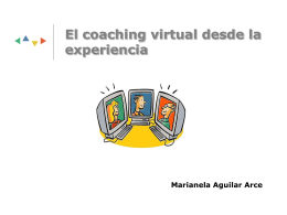 El coaching virtual desde la experiencia