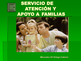 PROGRAMA DE ATENCIÓN Y APOYO A FAMILIAS (SAAF)