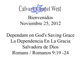 Romanos 9:19-21 - Calvary Chapel West
