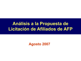 La alternativa de las AFP - Ernesto Silva