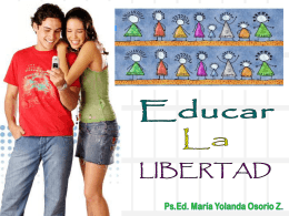 Junio 27 - Educar La Libertad