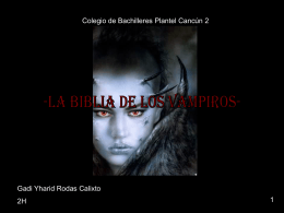 Haz click aqui para saber todo sobre la biblia de los vampiros
