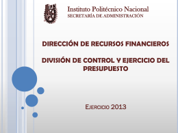 Diapositiva 1 - Instituto Politécnico Nacional