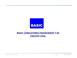 BASIC Consultores Financieros y de Crédito