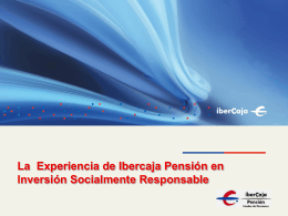 Presentacion Ibercaja Pension.