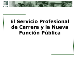 PresentaciónMD - Secretaría de la Función Pública