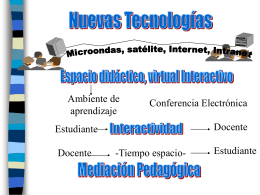 Diapositivas nuevas tecnologias