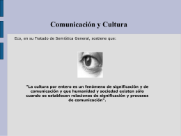 Comunicacion y cultura - Periodismo Ucsc Seccion I