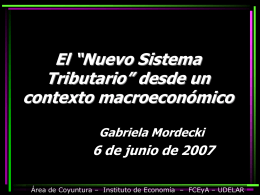 Informe de Coyuntura Uruguay 2006