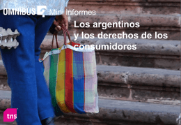 Omnibus TNS Gallup - Camara Argentina de Anunciantes