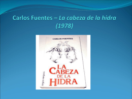 Carlos Fuentes – La cabeza de la hidra (1978)