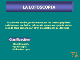 lofoscopia