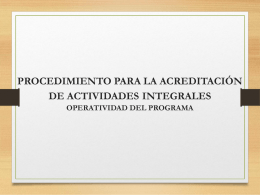 Presentación de una novedad - Instituto Tecnológico de San Juan