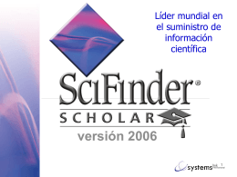 Sci-Finder Scholar