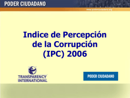 Diapositiva 1 - Poder Ciudadano