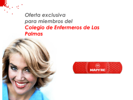 Primas seguro vida colegiados - Las Palmas