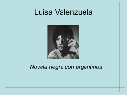 Luisa Valenzuela: