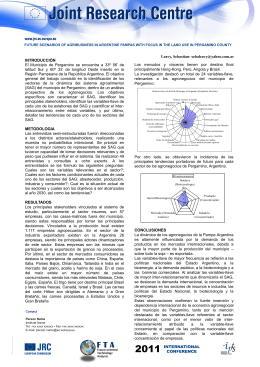 2. Poster Subtitle - Foresight for the European Research Area