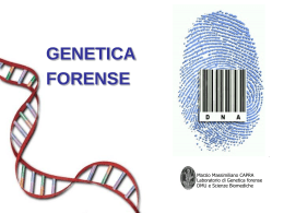Genetica Forense