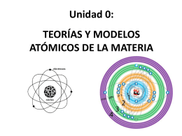Teorías Atomicas