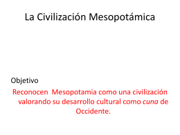 Clase 12: mesopotamia - Colegio SS.CC. Manquehue