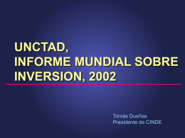 Informe Mundial sobre las Inversiones 2002-UNCTAD