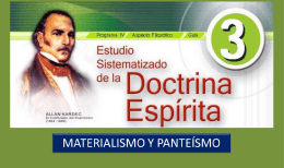 Panteísmo - Centro de Estudios Espiritas Sin Fronteras