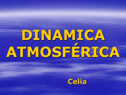 DINAMICA ATMOSFÉRICA Celia