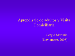 Presentación Sergio Martinic