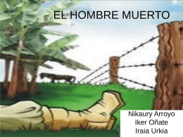 EL HOMBRE MUERTO