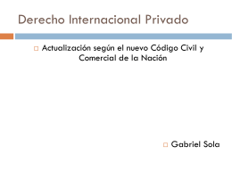 Dr GABRIEL SOLA Jurisdicción internacional