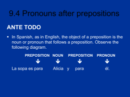 9.4 Pronouns after prepositions