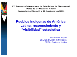 Pueblos indígenas de América latina: reconocimiento y