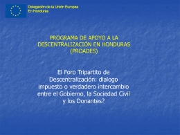Delegación de la Unión Europea En Honduras