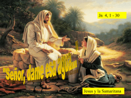 Jesus y la Samaritana