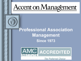 Accent on Management