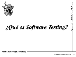 Que son las pruebas de software?