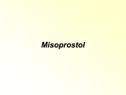 Presentación Misoprostol