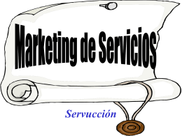 Servicios y Servucción (ESP)