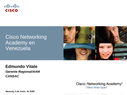 Cisco Networking Academy Program