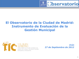 Observatorio de la ciudad de Madrid - [ 3,2 Mb ]