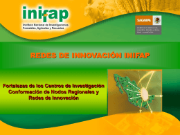 INIFAP a través de Redes de Innovación.