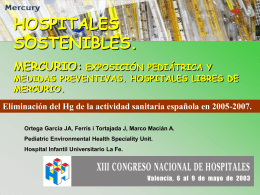 ppt - Paediatric Environmental Health Speciality Unit Murcia